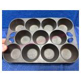 Antique Cast-Iron Muffin Pan #2