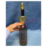 Murano Italy Glass Decanter w/Stopper