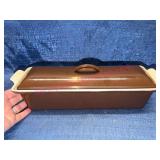 Le Creuset Brown Stoneware Terrine w/Lid