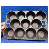 Antique Cast-Iron Muffin Pan #1