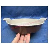 Le Creuset Brown Au Gratin Round Dish