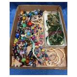 Beaded Necklaces w/Multicolored Designs