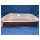 Le Creuset Brown Enameled Baking Dish