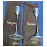 Empire Sterling Weighted Tulip Candlesticks