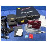 Nikon Coolpix S51 Digital Camera w/ Accessories