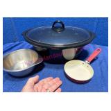 Crockpot Insert, Revere Bowl & 1-Egg Skillet