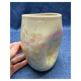 Signed Crystalline Porcelain 6in Vase