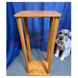 Solid Oak 3ft Stand (no dog)