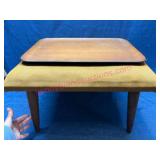 Mid-Century Teak Stool & Tray from Japan