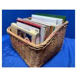 Basket of Estate Cookbooks on Various Topics