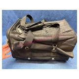 Smaller Black Sherpa Rolling Pet Carrier