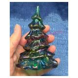 Carnival Iridescent 4in Christmas Tree