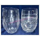 2 Waterford Crystal Glasses, Marked