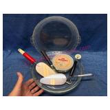 Pie Baking Tools w/Pyrex Dish & Accessories