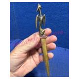 Solid Brass Letter Opener w/ Eagle Design