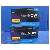 BinaxNOW COVID-19 Antigen Tests 4 Test kits