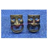 Sterling Silver Theatrical Cufflinks 11g