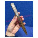 Wooden Letter Opener w/Sterling Inlay