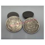 Coin Silver Cuff Links 11.9g