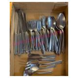 Stainless Flatware Marked U.S.A. w/Various Pieces