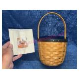 Longaberger 2004 Collectors Club Renewal Basket
