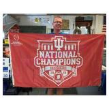 2025 IU Hoosiers National Champs Flag