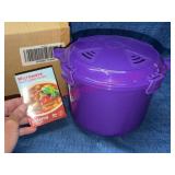 Sistema Microwave Multi-Cooker Purple w/ Spoon