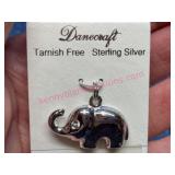 Danecraft Sterling Silver Elephant Charm 2.0g