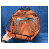 Tumi T-Tech Orange & Gray Nylon Travel Tech Bag