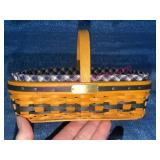 Longaberger JW Collection Miniature Basket