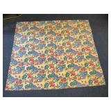 Fruit Motif Cotton Tablecloth Square 48x56in