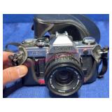 Canon AE-1 35mm SLR Camera w/ 50mm f/1.8 Lens & P