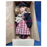 Boyds Collection Brittany Doll w/Bear