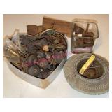 Hardware Parts w/ Metal & Wood Pieces