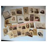 27 19th Century Carte-de-Visite Photos