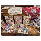 Large Political Buttons Collection - nice