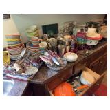 Kitchen Dishes, Pots, Pans & Utensils Lot #2