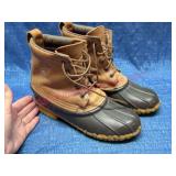 LaCrosse Suburban Leather & Rubber Duck Boots sz 7