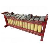 Vtg Javanese Gamelan Metallophone Instrument