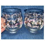 Libbey Pink Dutchess Creamer & Sugar Set