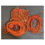 3 Orange Extension Cords (100 Foot & Two 30 Foot)