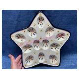 Temp-tations Old World Star Egg Plate #2