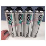 4 Tremco ExoAir Flex Gun Grade Foam Cans