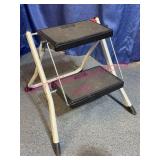 Whitr 2-Step Folding Step Stool, 330-lb Capacity
