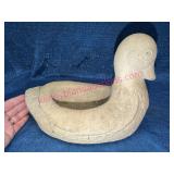 Concrete Duck Planter or Garden Ornament