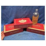 Swisher Sweets Cigar Boxes & Sarsaparilla Bottle