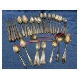 55pcs Holmes & Edwards Flatware + Others