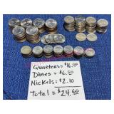 Modern US Coins $24.60 Face Value