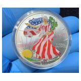 2000 American Silver Eagle Colorized 1oz Coin