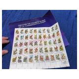1982 USPS 50 State Birds & Flowers 20ï¿½ Stamp Sheet